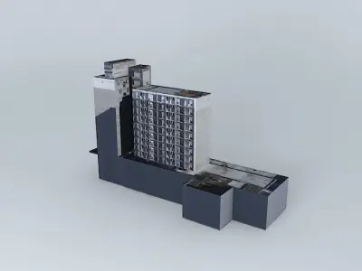 Building Galeria Favorita part 1 3D model