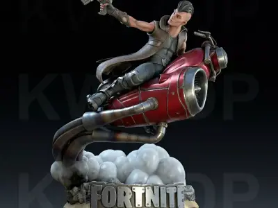 Fortnite 2 action figure 3D print model purchase