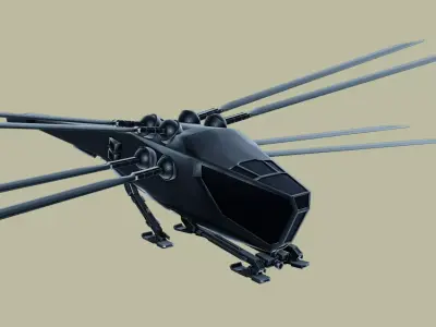 ORNITHOPTER from DUNE 3D print model