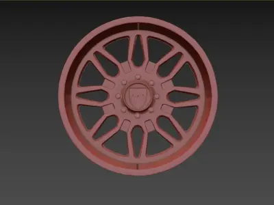 Specialty Forged SF023-8 Polished 3D model