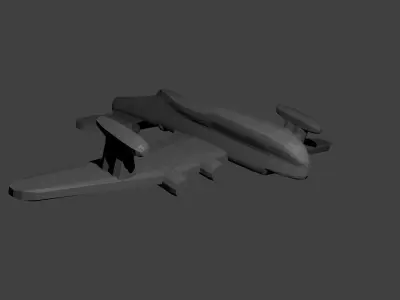 Soviet MTB-2 Flying Boat Free 3D print model