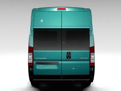 Citroen Relay Van L4H3 2006-2014 3D model