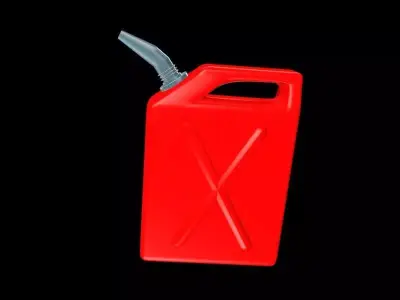 GASOLINE BIDON 3D model