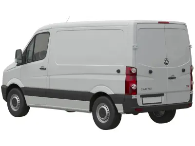 VW CrafterVan 2011 L1H1 3D model