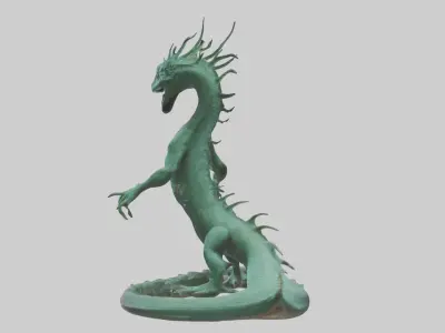 Basilisk Model 1 Low-poly 3D model