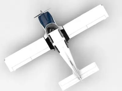 AA-5A Grumman Cheetah Modern Low-poly 3D model