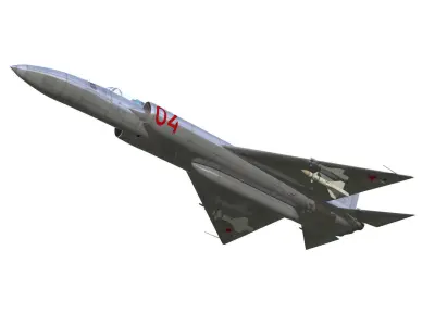 Lavochkin  La-250 anakonda 3D model