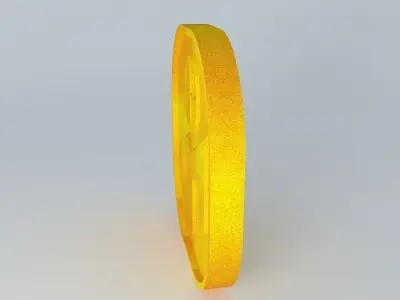 Mensa Gold Logo 3D model