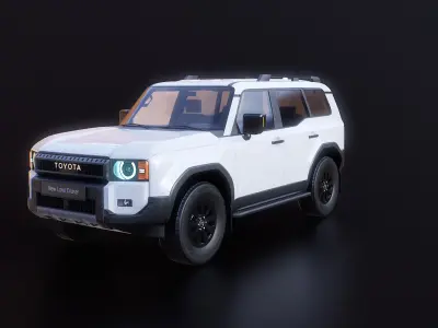 Toyota Land Cruiser 250 3D model buy