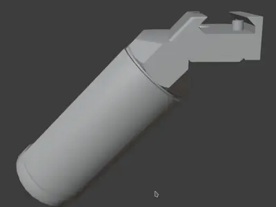 Zenit RK-1 tactical front grip 3D model