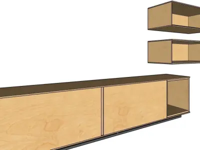 TV furniture 3D model