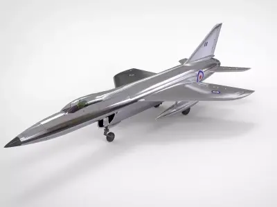 HAWKER SIDDELEY P1121 3D model