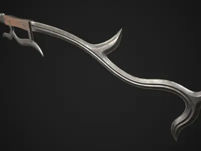 Shuang Gou 2 Low-poly 3D model