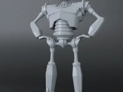 Iron Giant 3D Print Ready model v2 3D print model