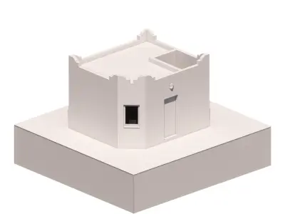 driver room in Revit Free 3D model