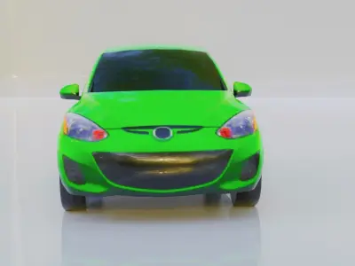 Game-Ready Vehicle Model Low-poly 3D model