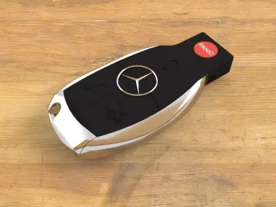 Mercedes Benz Key Fob Free 3D model