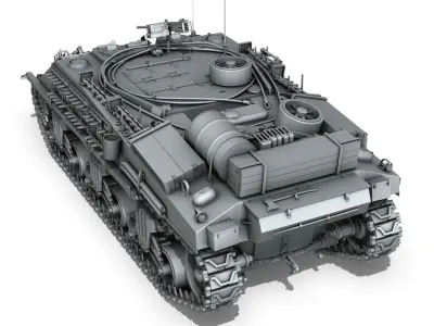 M4 Sherman ARV  3D model