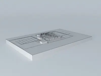 Map Agroleite 2008 3D Free 3D model