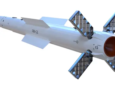 RVV-SD Air-to-air missile R-77 3D model