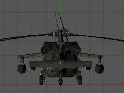 UH-60 Blackhawk KFOR 3D model