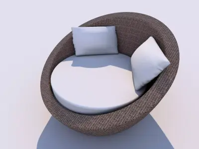 Outdoor Sofa 3D model order