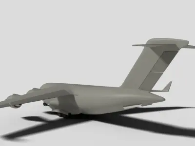 Globemaster Airplane Free 3D model