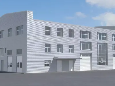 Building office v2 3D model