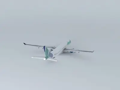 Orbest Orizonia Airlines Airbus A330 300 Free 3D model