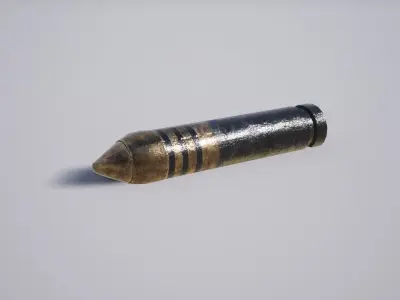 Military Bombshells Low-poly 3D model