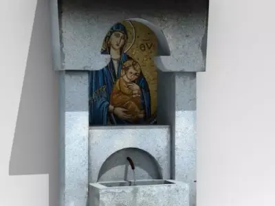 Fountain 08 3D model