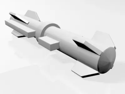 Missile 02 3D model
