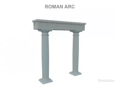 Roman Arc 3D model