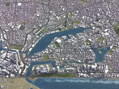 Colombo Low-poly 3D model