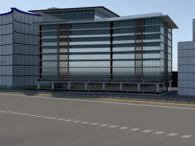 Business Center 3D model
