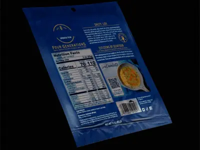 Sliced Salmon 3D model