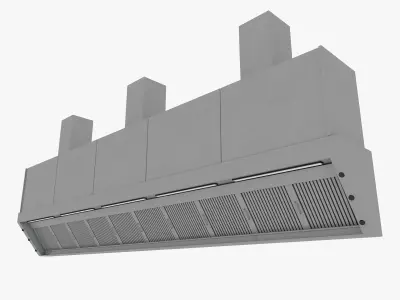 Commercial Kitchen Equipments 3D model