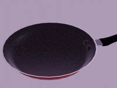 Pan - Game Ready Free low-poly 3D model
