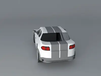 Japanese Sports car Free 3D model