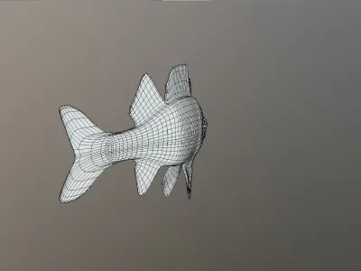 Bass - Fish Free low-poly 3D model