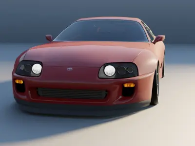 Toyota Supra MK4 Free 3D model
