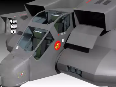 Aliens USMC Dropship Free 3D model