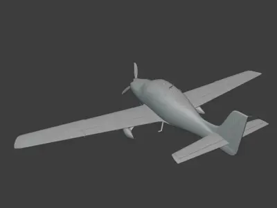 Cirrus SR22 3D print model