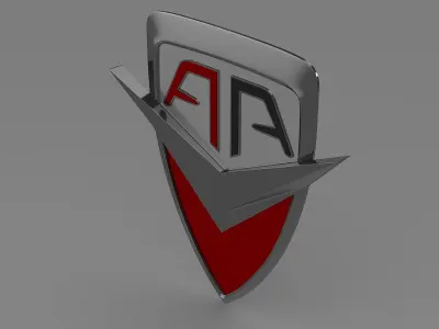 Arrinera logo 3D model