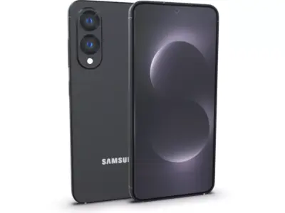 Samsung Galaxy S25 Edge Titanium Jet Black 3D model