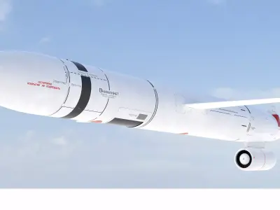 Kh-55 RKV-500 AS-15 Kent 3D model v2 3D model