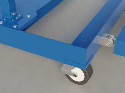 Dolly Support for Engines  3D model