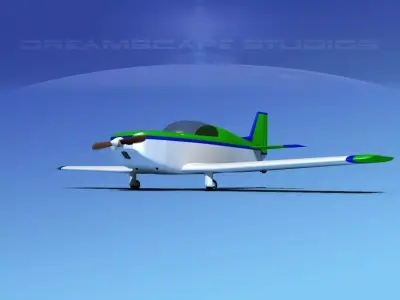 Ken Rand KR-2 V08 3D model