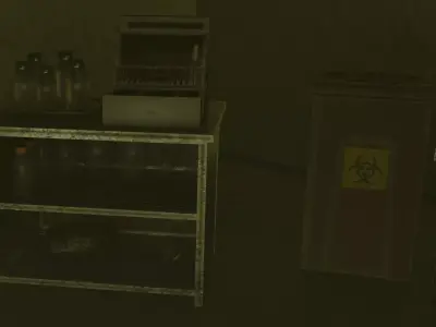 Abandoned Horror Laboratory Pack Low-poly 3D model
