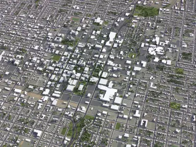 Springfield Low-poly 3D model